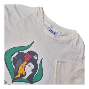 VTG Hanes Women's XL UMC Mission Graphic Tee Single Stitch Made USA 50/50